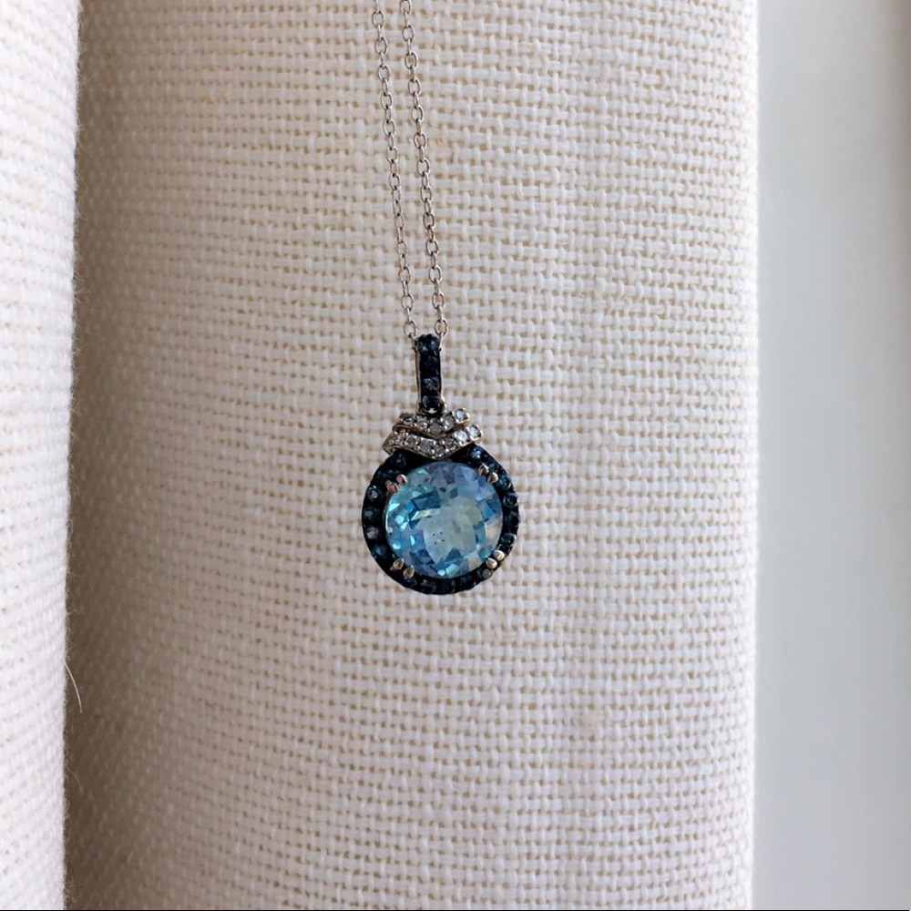 Aquamarine Gemstone Necklace